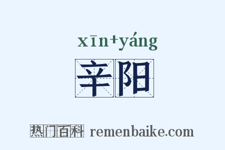 辛阳是什么意思的图片